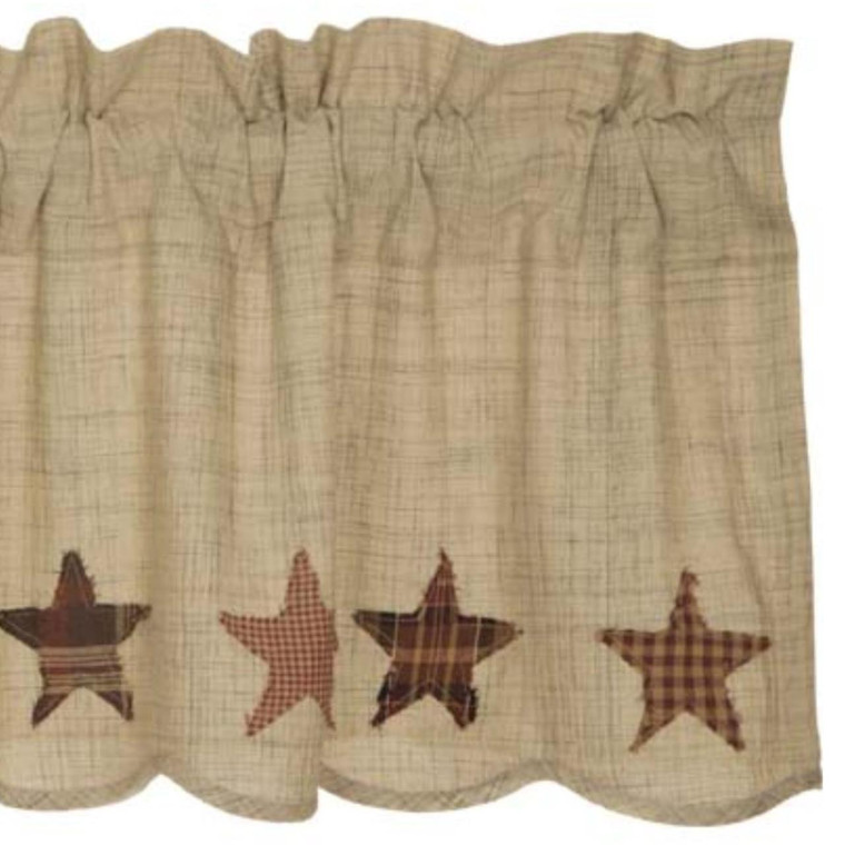 Abilene Star Valance - 60x16
