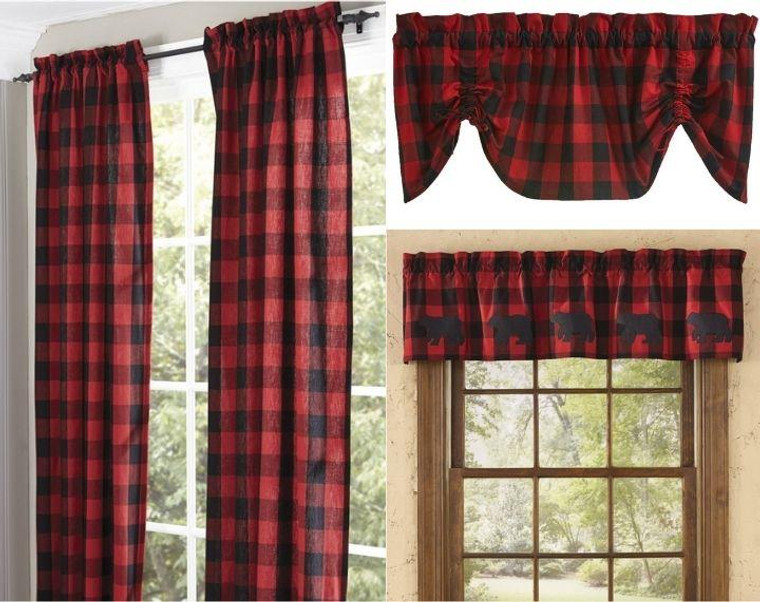 Buffalo Check Curtain Collection
