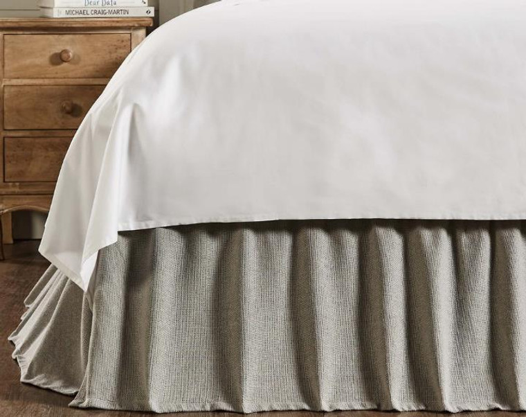 Burlap Dove Grey Bedding Collection