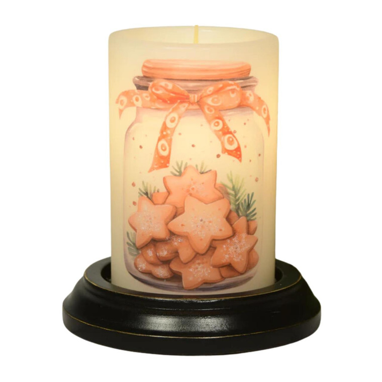Candle Sleeve - Santa's Cookie Jar Vanilla