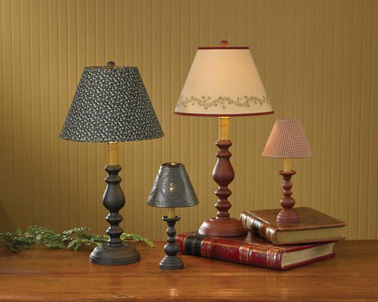 Candlestick Lamp 23" Black