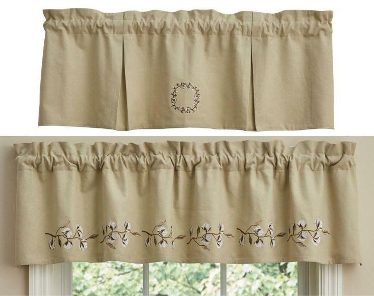 Cotton Wreath Curtain Collection