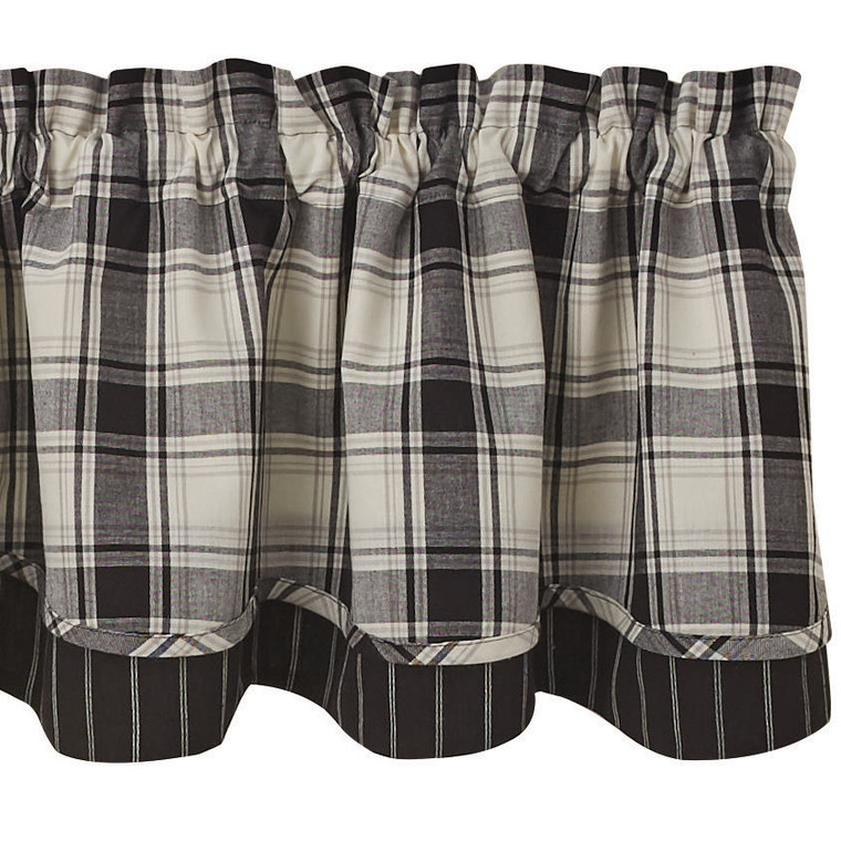 Crossroads Valance - Lined Layered 72x16