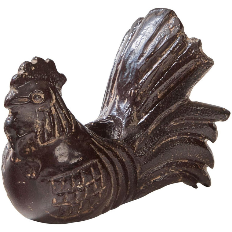 Fancy Chickens Candle Holder - Taper 3.5"