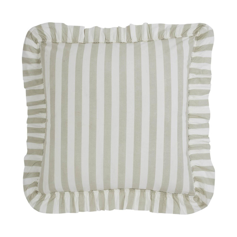 Finders Keepers Ruffled Pillow Sham - Euro Fabric