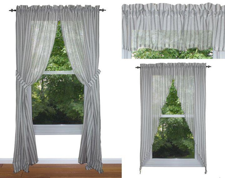 Gristmill Cream Curtain Collection