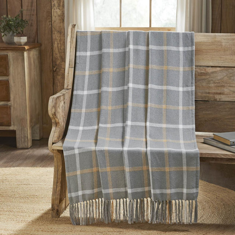 Harvest Blessings Plaid Woven Throw - 50x60