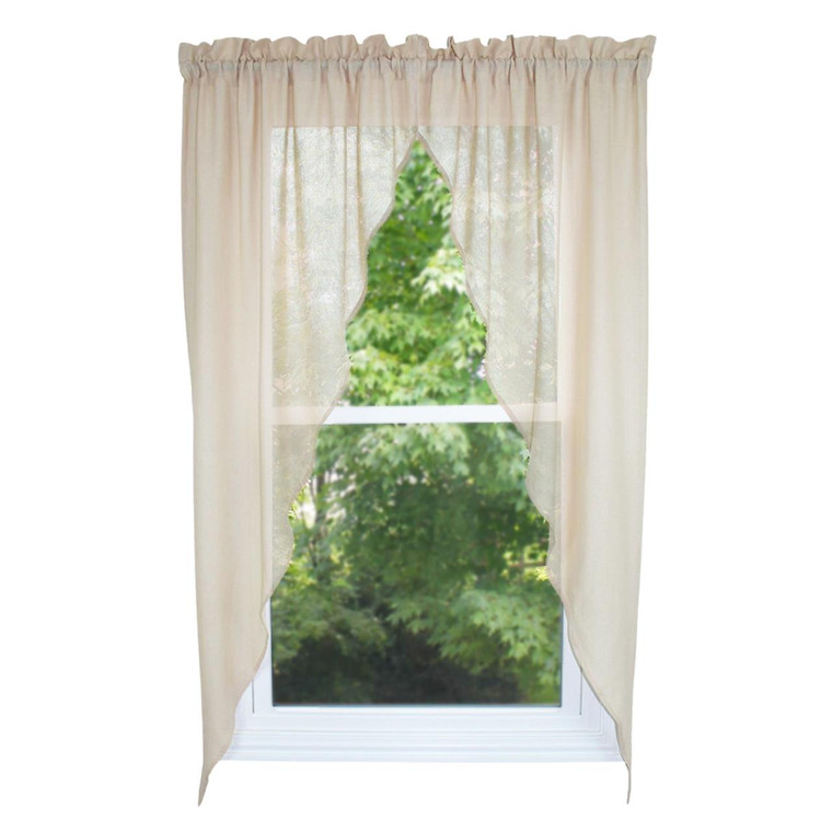 Heirloom Cream Romantic Swags - 72x72