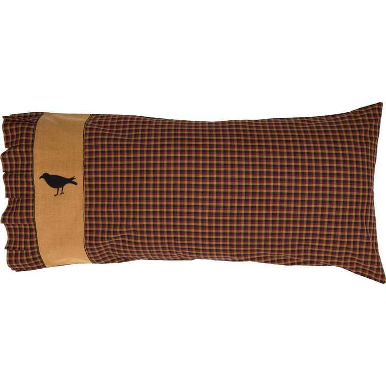 Heritage Farms Crow Pillowcases - King Set of 2