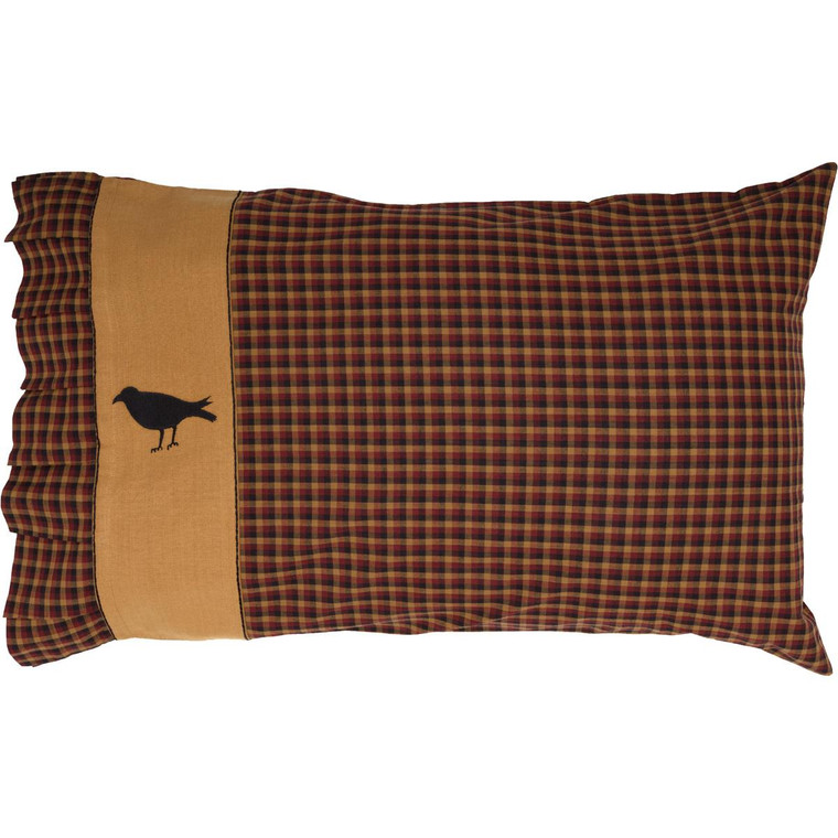 Heritage Farms Crow Pillowcases - Standard Set of 2