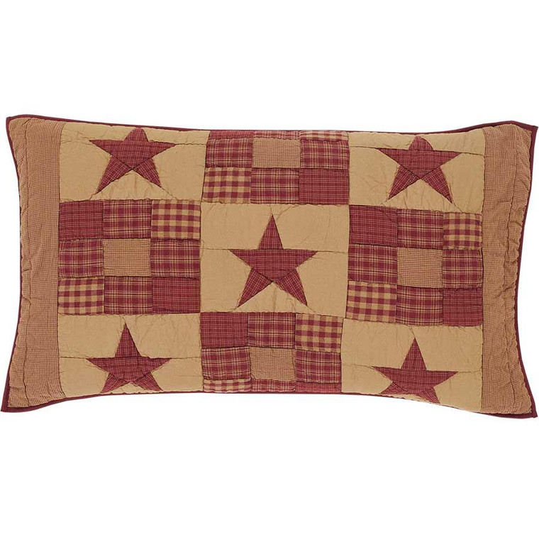 Ninepatch Star Pillow Sham - Luxury