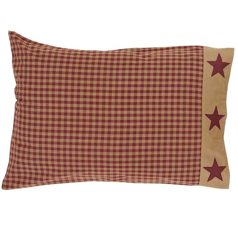 Ninepatch Star Pillowcases - Standard Set of 2