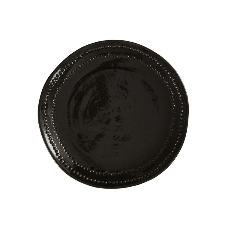 Peyton Black Salad Plates - Set of 4