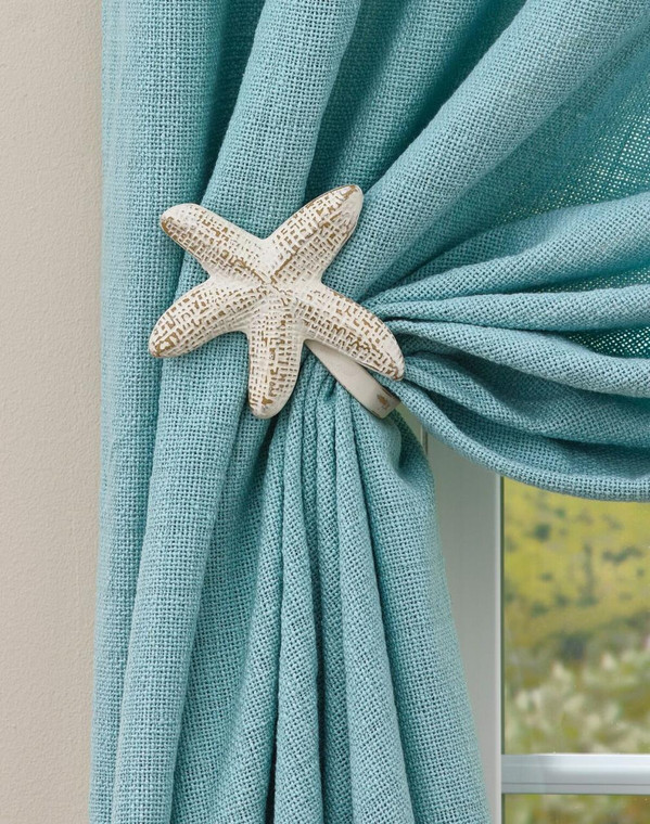 Starfish Curtain Tie Backs