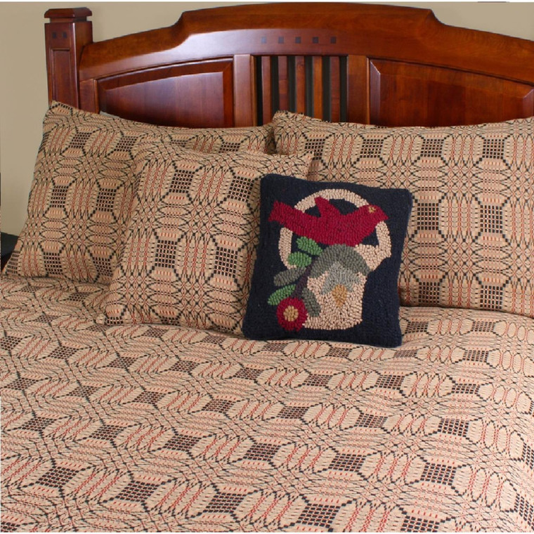 Trenton Jacquard Bed Cover - Queen