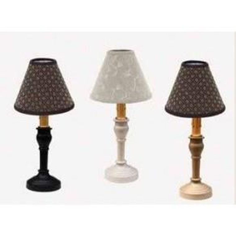 Wellington Spindle Accent Lamp - Nutmeg