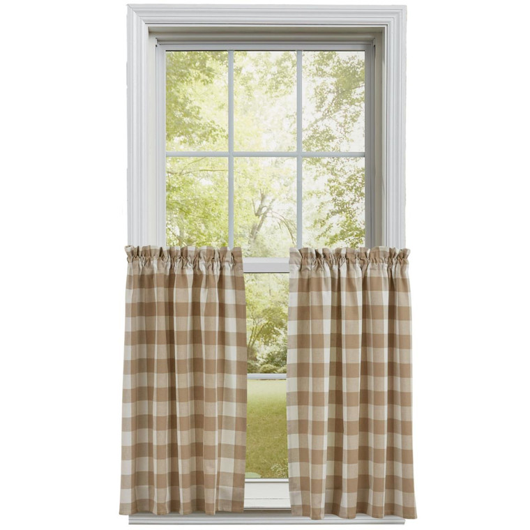 Wicklow Check Natural Tiers - 72x36