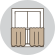 Tier Curtains